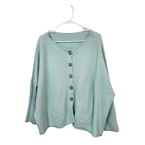 Skif Women's Buttoned Wool Cardigan Sweater - Picture 1 of 9